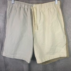 Alex Mill x Quiet Town Made In USA Colorblock  Heavy Twill Shorts MEDIUM /LARGE